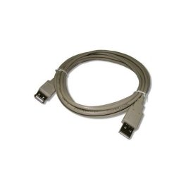 USB adatkábel hosszabbító (USB - USB, 300cm) SZÜRKE