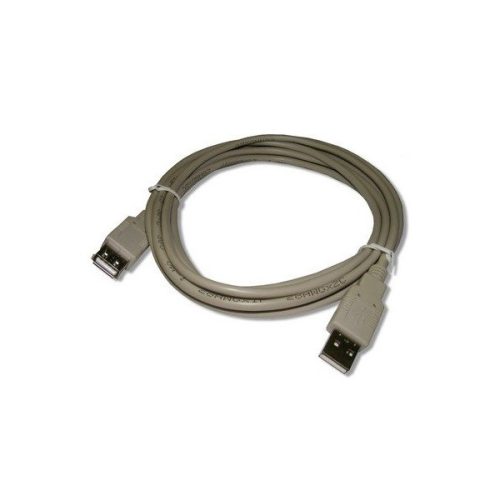 USB adatkábel hosszabbító (USB - USB, 300cm) SZÜRKE