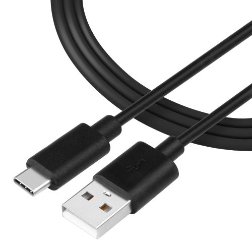 Adatkábel Type-C - USB fekete 1m