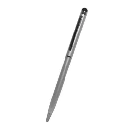   Érintő ceruza 2in1 (univerzális, kapacitív, toll érintőceruza, 13cm) EZÜST