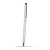 Érintő ceruza 2in1 (univerzális, kapacitív, toll érintőceruza, 13cm) FEHÉR