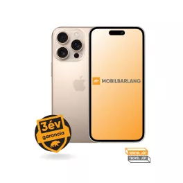 Apple iPhone 16 Pro Max 256GB tárhellyel újszerű állapotban, egyedülállóan hosszú 3 év garanciával!