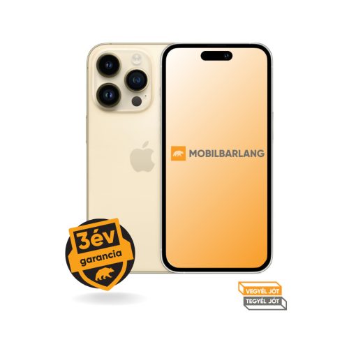 Apple iPhone 14 Pro Max 128GB tárhellyel kiváló állapotban, egyedülállóan hosszú 3 év garanciával!