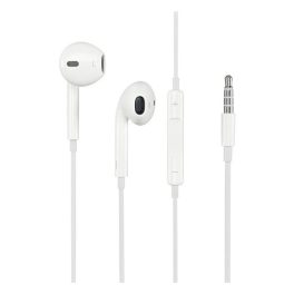   APPLE fülhallgató SZTEREO (3.5mm jack, mikrofon, felvevő gomb, hangerőszabályzó, MD827ZM/B utód) FEHÉR