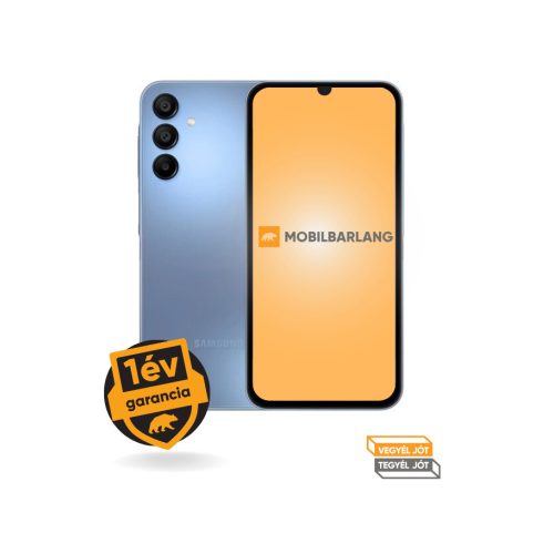 Samsung Galaxy A15 5G 128 GB tárhellyel újszerű állapotban, 1 év garanciával!