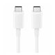 SAMSUNG adatkábel (Type-C - Type-C, 5A, 100W, gyorstöltő, 100cm) FEHÉR