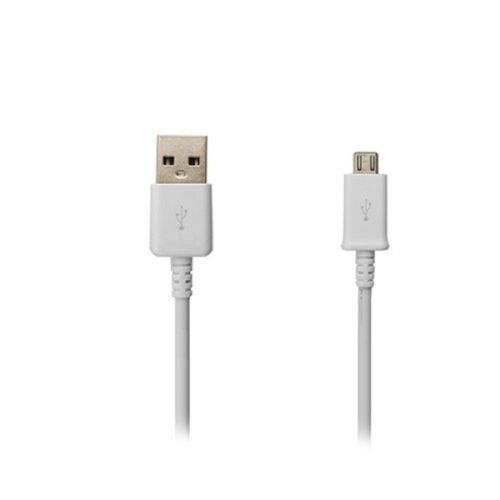 SAMSUNG adatkábel (USB - microUSB, ECB-DU4, 100cm) FEHÉR