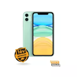 Apple iPhone 11 128GB tárhellyel kiváló állapotban, egyedülállóan hosszú 1 év garanciával!