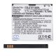 CAMERON SINO Li-Ion akku (3.7V/1100mAh, Orange Li3712T42P3h475248 kompatibilis) FEKETE