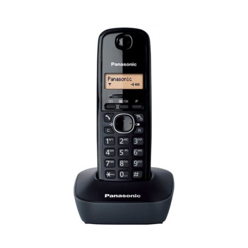 PANASONIC KX-TG1611HGH telefon készülék (vezeték nélküli, DECT) FEKETE