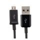 SAMSUNG adatkábel (USB - microUSB, 100cm) FEKETE