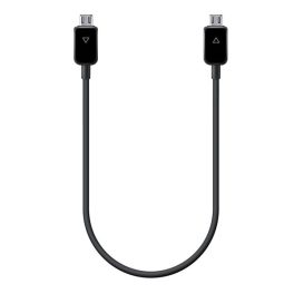   SAMSUNG adatkábel (microUSB - microUSB, töltés megosztó funkció, 30cm) FEKETE
