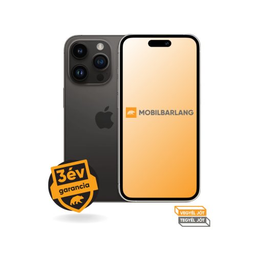 Apple iPhone 14 Pro Max 256GB tárhellyel újszerű állapotban, egyedülállóan hosszú 3 év garanciával!