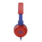 JBL JR310 vezetékes fejhallgató SZTEREO (3.5mm jack, mikrofon, felvevő gomb, GYEREK méret) PIROS