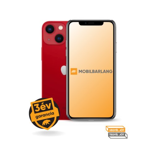 Apple iPhone 13 Mini 128GB tárhellyel kiváló állapotban, egyedülállóan hosszú 3 év garanciával!