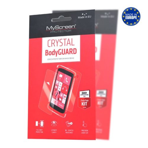 MYSCREEN BODY GUARD védő fólia (első és hátsó, 3H) ÁTLÁTSZÓ