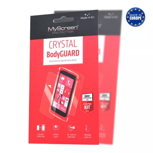 MYSCREEN BODY GUARD védő fólia (első és hátsó, 3H) ÁTLÁTSZÓ