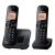 PANASONIC KX-TGC212PDB telefon készülék (vezeték nélküli, 1 bázis, 2 kézibeszélő, DECT) FEKETE