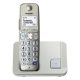 PANASONIC KX-TGE210PDN telefon készülék (vezeték nélküli, hallókészülék kompatibilis, DECT) ARANY