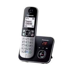   PANASONIC KX-TG6821PDB telefon készülék (vezeték nélküli, üzenetrögzítő, DECT) EZÜST