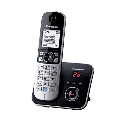 PANASONIC KX-TG6821PDB telefon készülék (vezeték nélküli, üzenetrögzítő, DECT) EZÜST