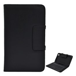 SEENDA tok álló, bőr hatású (FLIP, bluetooth billentyűzet, asztali tartó, QWERTY, angol nyelvű) FEKETE   SEENDA tok álló, bőr hatású (FLIP, bluetooth billentyűzet, asztali tartó, QWERTY, angol nyelvű) FEKETE