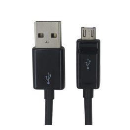 Adatkábel (USB - microUSB, 120cm) FEKETE Adatkábel (USB - microUSB, 120cm) FEKETE