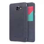 NILLKIN SPARKLE műanyag telefonvédő (FLIP, oldalra nyíló, ablakos) FEKETE