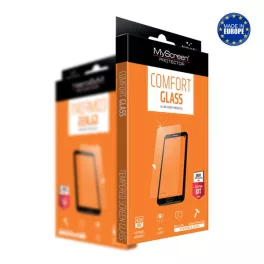   MYSCREEN COMFORT GLASS képernyővédő üveg (ütésállóság, 0.33mm, 9H) ÁTLÁTSZÓ