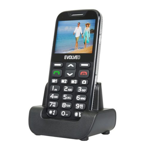 EVOLVEO EP-600 EasyPhone XD mobiltelefon FEKETE