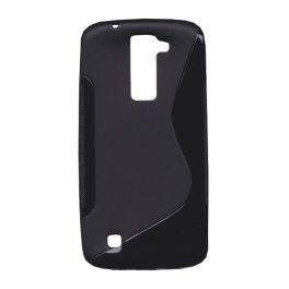Szilikon telefonvédő (S-line) FEKETE Szilikon telefonvédő (S-line) FEKETE
