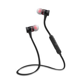   AWEI bluetooth fülhallgató SZTEREO (nyakba akasztható, mágneses, mikrofon, lapos kábel, multipoint, SPORT) FEKETE