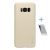 NILLKIN SUPER FROSTED műanyag telefonvédő (gumírozott, érdes felület + képernyővédő fólia) ARANY