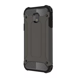   Defender szilikon telefonvédő (ütésállóság, légpárnás sarok, fémhatás) BARNA