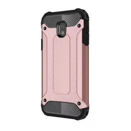   Defender szilikon telefonvédő (ütésállóság, légpárnás sarok, fémhatás) ROZÉARANY