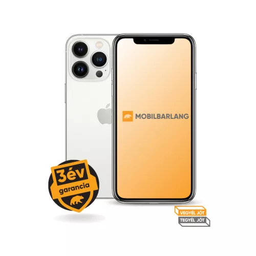 Apple iPhone 13 Pro Max 128GB tárhellyel újszerű állapotban, egyedülállóan hosszú 3 év garanciával!
