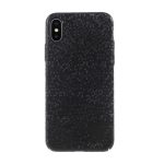 Műanyag telefonvédő (csillogó, mozaik) FEKETE