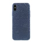 Műanyag telefonvédő (csillogó, mozaik) SÖTÉTKÉK