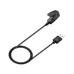 Töltőkábel (USB - Garmin, 100cm, csíptethető) FEKETE
