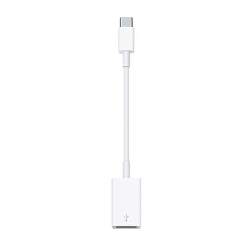 APPLE adapter kábel (USB aljzat - Type-C, 12cm) FEHÉR