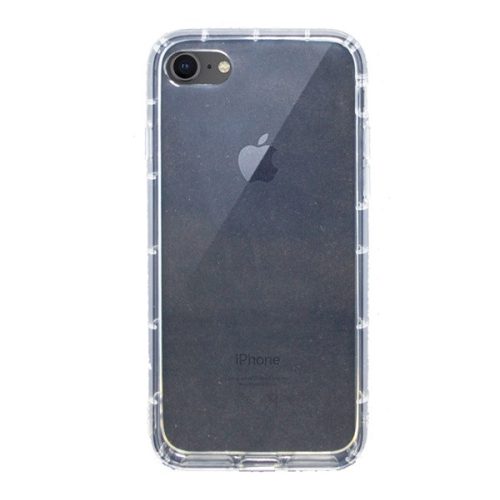 Szilikon telefonvédő (ütésállóság, légpárnás keret) ÁTLÁTSZÓ