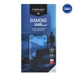 MYSCREEN DIAMOND GLASS EDGE képernyővédő üveg (3D, 0.33mm, 9H) FEKETE
