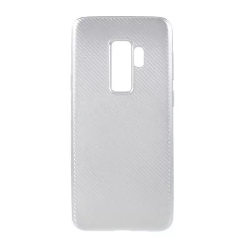 Szilikon telefonvédő (karbon minta) EZÜST