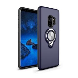 Szilikon telefonvédő (ütésállóság, tartógyűrű, 360°) SÖTÉTKÉK   Szilikon telefonvédő (ütésállóság, tartógyűrű, 360°) SÖTÉTKÉK