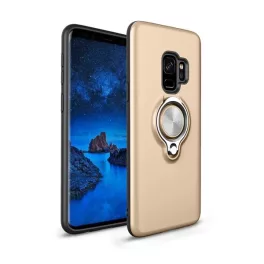   Szilikon telefonvédő (ütésállóság, tartógyűrű, 360°) ARANY