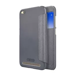   NILLKIN SPARKLE műanyag telefonvédő (FLIP, oldalra nyíló, ablakos) FEKETE