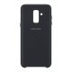SAMSUNG műanyag telefonvédő (dupla rétegű, gumírozott) FEKETE
