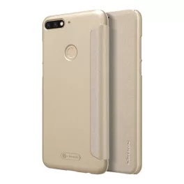  NILLKIN SPARKLE műanyag telefonvédő (FLIP, oldalra nyíló) ARANY