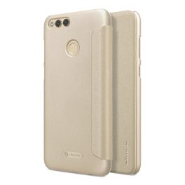 NILLKIN SPARKLE műanyag telefonvédő (bőr hatású FLIP, oldalra nyíló) ARANY   NILLKIN SPARKLE műanyag telefonvédő (bőr hatású FLIP, oldalra nyíló) ARANY