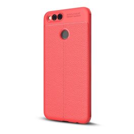 Szilikon telefonvédő (ütésállóság, bőr hatású, varrás minta) PIROS   Szilikon telefonvédő (ütésállóság, bőr hatású, varrás minta) PIROS